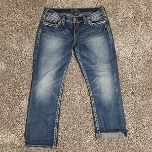 Silver Jeans Capri